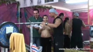 Gym Workout Celebrates Teen Body